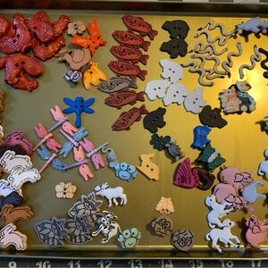 Assorted Animal and Nature Themed Buttons